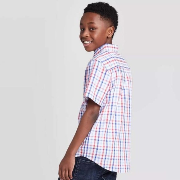 Lot of 5 Case Packed NWT Americana Button-Down Shirt3 - Picture 2 of 4